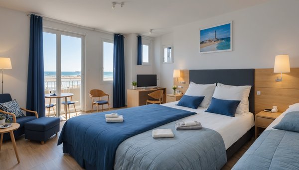 Découvrez les apparts hôtels aux sables d'olonne pour vos vacances